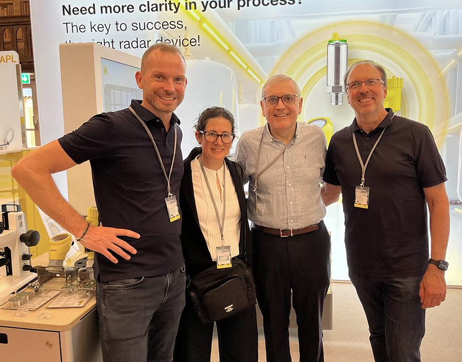 Clemens Hengstler, Beatriz Arizaga, Fernando Minarrieta y Jürgen Skowaisa