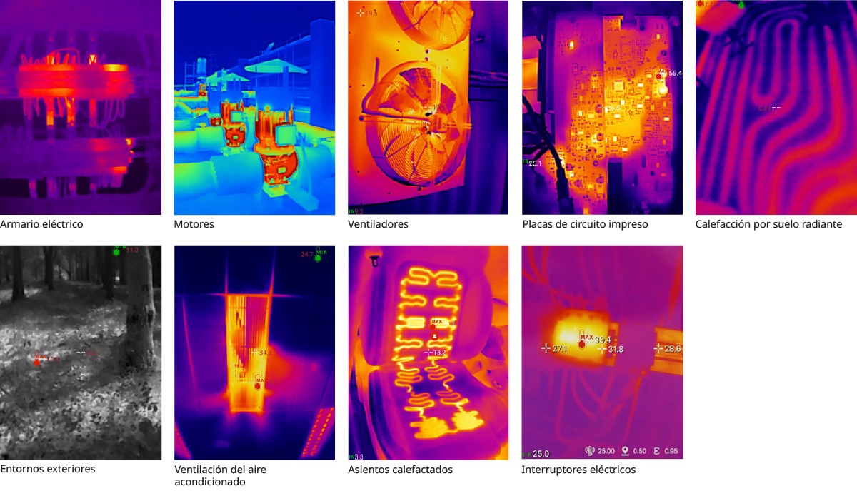 Ejemplos de aplicación de Fluke iSee™