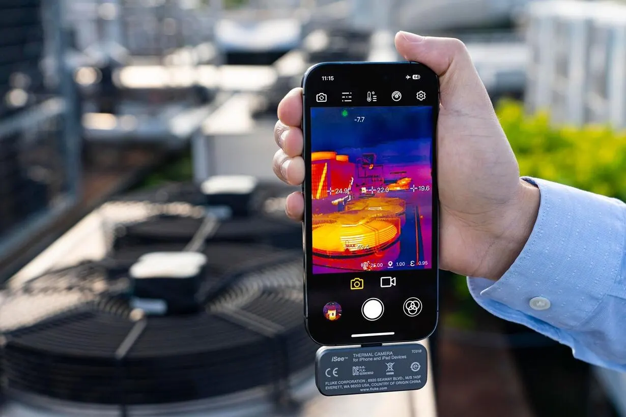 Cámara termográfica móvil Fluke iSee™ 