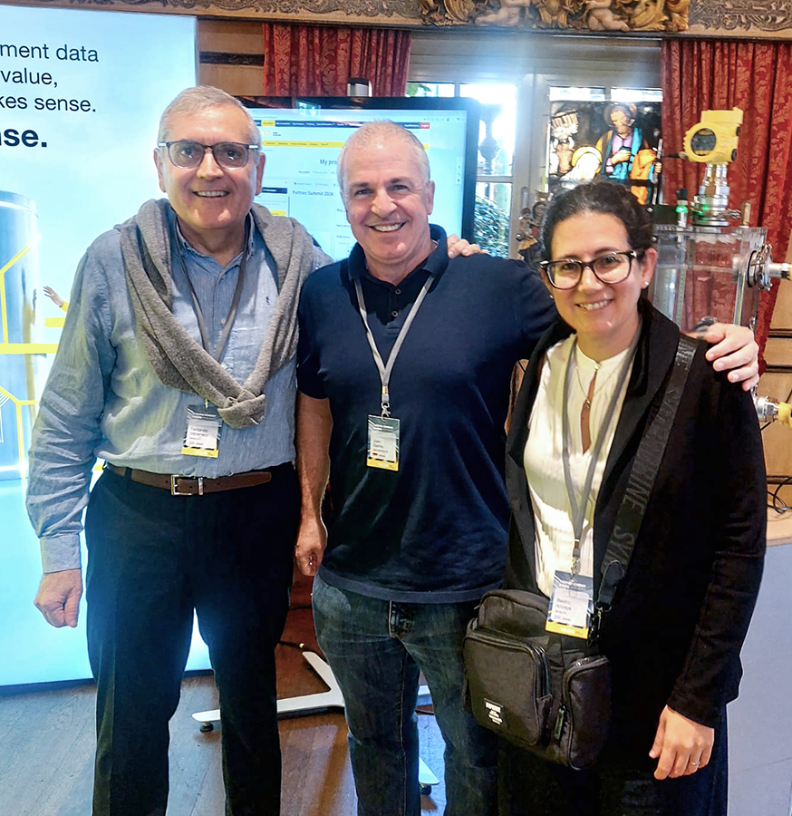 Fernando Minarrieta, Juan García y Beatriz Arizaga