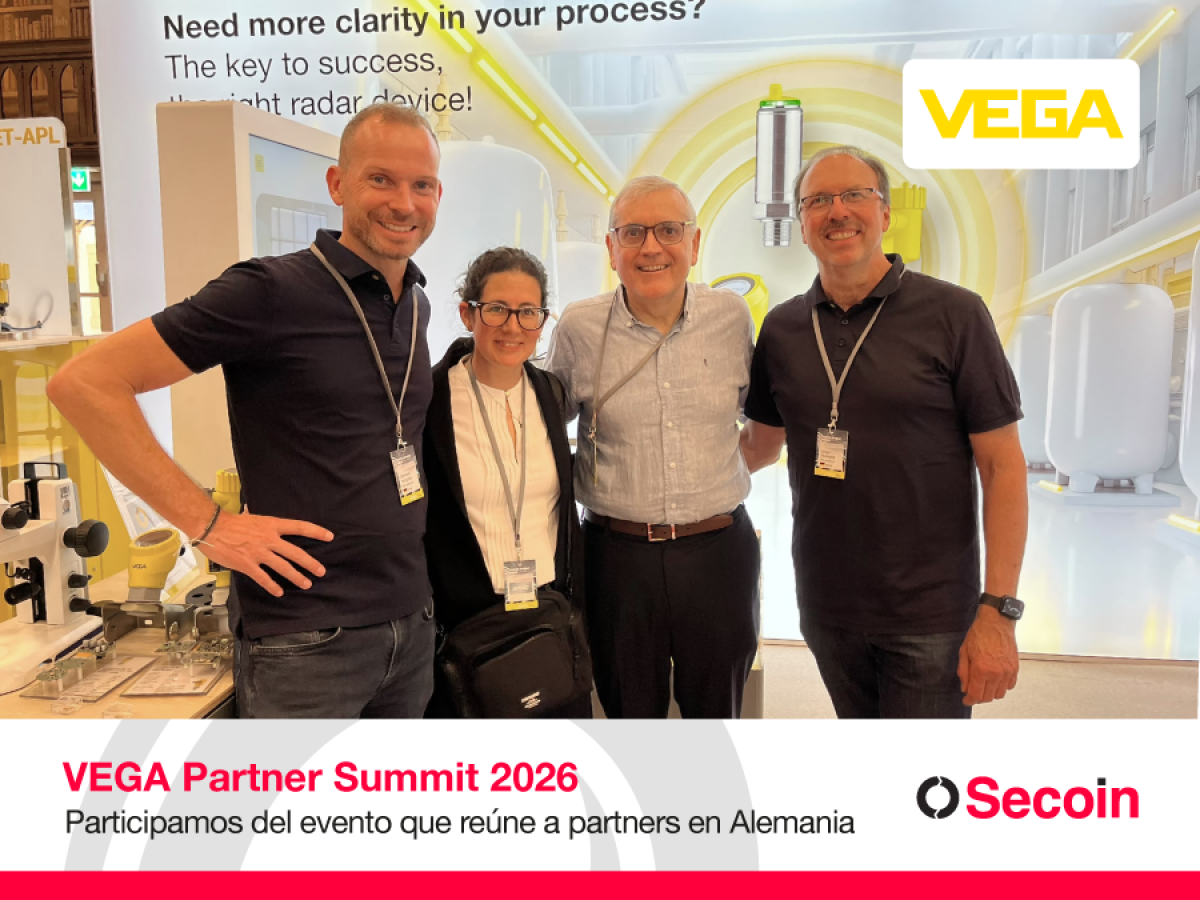 Secoin en el VEGA Partner Summit 2026 en Alemania Alt